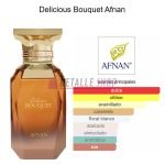 Perfume árabe masculino Delicious Bouquet de Afnan con ámbar y especias. Opiniones y reseñas de clientes en Barcelona, Málaga y Sevilla.