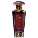 Miraj Exclusif French Avenue, Eau de Parfum mujer con notas de cardamomo, café, jazmín y oud. Esencia femenina ideal como regalo elegante.