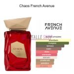 Chaos Extrait de French Avenue, perfume árabe exclusivo y sofisticdo dubai avainillado perfume dulce verano novedad dubai oriental perfumes arabes lorca murcia alicante valencia perfumeria arabe