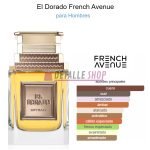 Packaging de lujo del perfume El Dorado Extrait de French Avenue Dubai Lorca Comprar Online