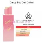 Perfume para mujeres Candy Bite Gulf Orchid, elegante y dulce con algodón de azúcar, envío express a Barcelona y Málaga.