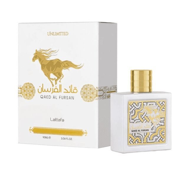 Qaed Al Fursan Unlimited perfume mujer Lattafa - 100ml - DetalleShop