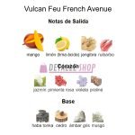 Perfume oriental premium Vulcan Feu French Avenue para amantes de fragancias intensas perfumes arabes al por mayor dubai comprar original notas reseñas opiniones clientes en lorca murcia alicante valencia madrid malaga barcelona dubai