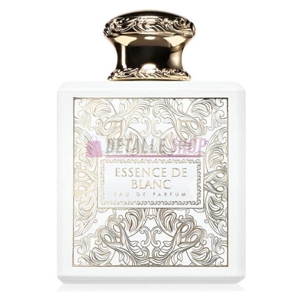 Perfume francés Essence de Blanc con notas de ámbar gris y jengibre, ideal para cualquier ocasión