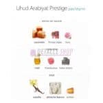 Perfume para mujer Uhud de Arabiyat Prestige con aroma frutal dulce y elegante