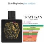 Lion de Rayhaan perfume masculino duradero y elegante