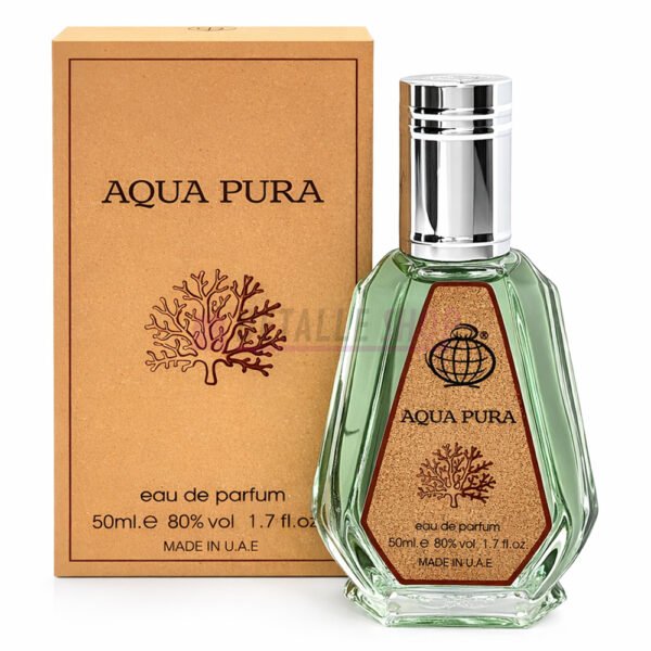 Aqua pura de fragrance word perfume arabe para hombre perfume fresco dupe erba pura esta puro