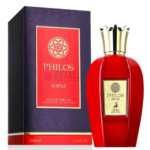 Perfume árabe para mujer Philos Shine de Maison Alhambra, fragancia afrutada y dulce