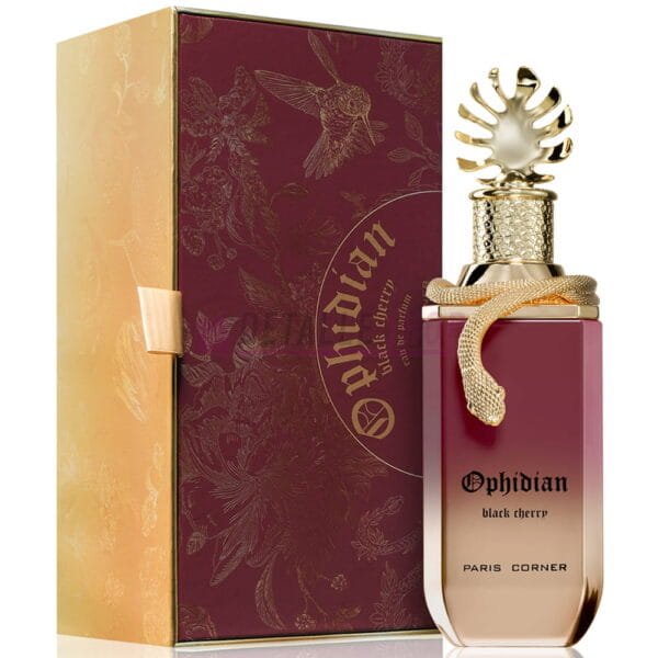 Perfume árabe afrutado para mujer Ophidian Black Cherry de Paris Corner