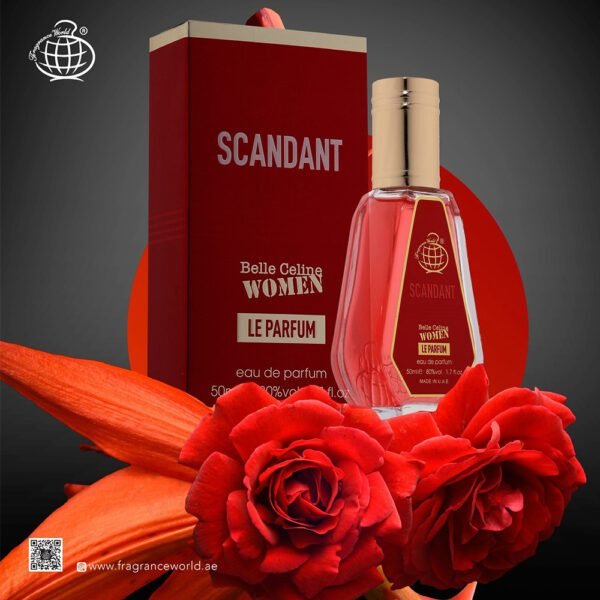 scandant fragrance world belle celine women perfume para viaje formato viaje 50ml