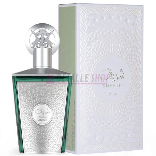 Perfume árabe Sherif de Lattafa para hombre, fragancia fresca y elegante
