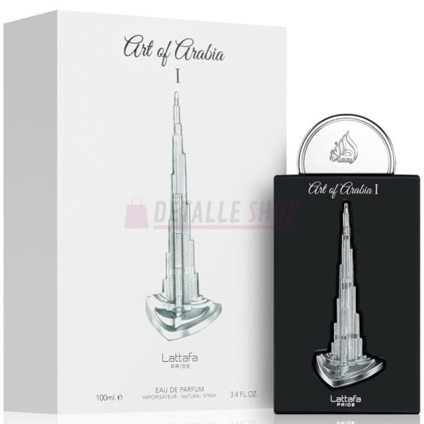 Perfume árabe unisex Art of Arabia I de Lattafa fresco y elegante