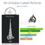 Perfume árabe unisex elegante Art of Arabia I de Lattafa