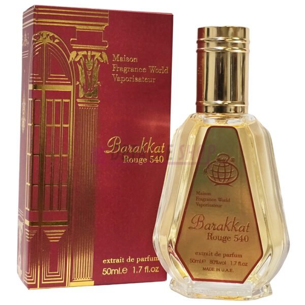 barakkat rouge 540 fragrance world extrait de parfum 50ml