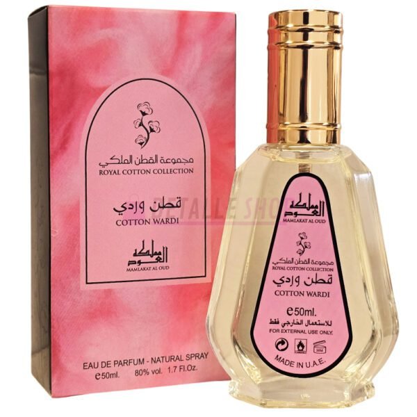 perfume mujer cotton wardi mamlakat al oud perfume para viaje 50ml floral citrico fresco