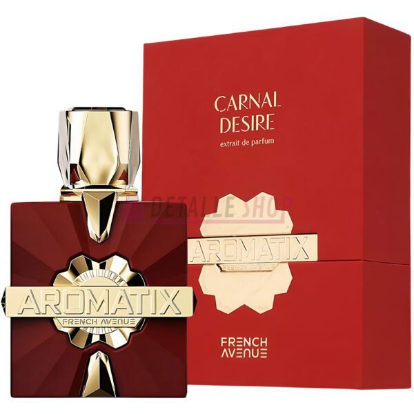 Frech Avenue Perfume árabe Carnal Desire con notas de frambuesa, cuero y oud sensual