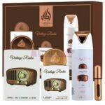 Caja de regalo del perfume árabe unisex Lattafa Vintage Radio original