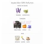 erfume masculino de lujo Inspiro Men de Riiffs con notas de vainilla y ámbar.