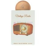 Botella de perfume Lattafa Vintage Radio de 100ml fragancia árabe afrutada amaderada