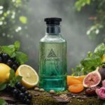 resentación de lujo del perfume de verano unisex Jean Lowe Vibe de Maison Alhambra original.