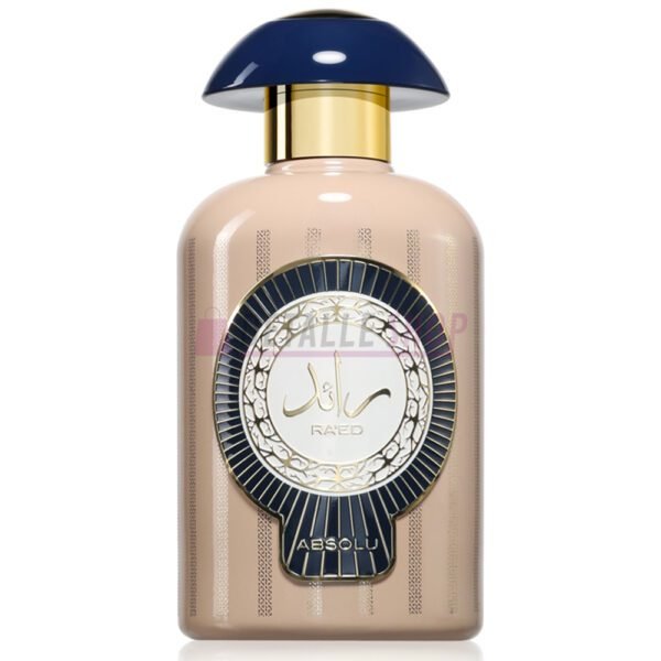 frasco perfume arabe raed absolu lattafa original con notas especias y vainilla