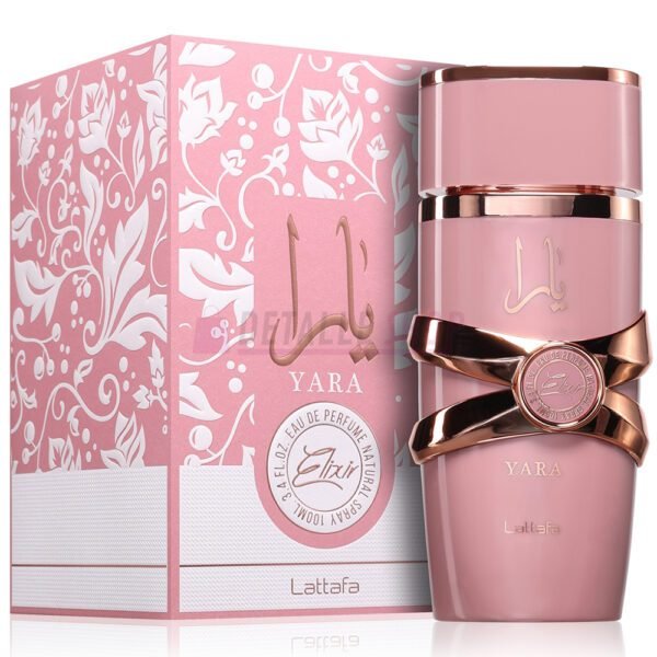 Perfume árabe Yara Elixir de Lattafa de cien mililitros original