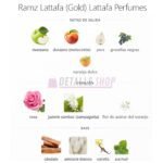 notas ramz gold lattafa eau de parfum dubai arabe online