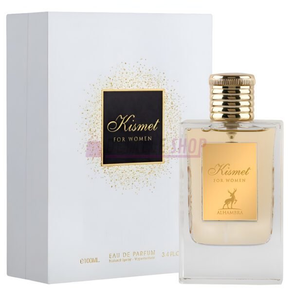 Frasco del perfume árabe para mujer Kismet for Women de Maison Alhambra de 100 ml