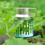 Presentación elegante de Armaf Odyssey Aqua con ambientación acuática y veraniega