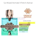 Representación del aroma fresco y duradero de Sun Kissed Aromatix