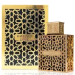 Caja y frasco original del perfume árabe Rayhaan Elixir