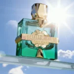 Presentación elegante de Sun Kissed Aromatix con ambientación veraniega