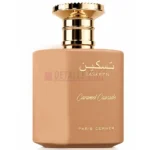 Frasco elegante del perfume árabe Caramel Cascade de Paris Corner