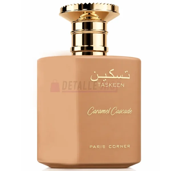 Frasco elegante del perfume árabe Caramel Cascade de Paris Corner