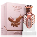 Caja de presentación y frasco del eau de parfum para mujer Inspiro Women de Riiffs