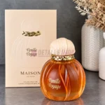 Perfume árabe de alta fijación con notas de vainilla, ámbar y almizcle Vanilla Voyage.