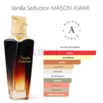 Comprar Eau de Parfum árabe Vanilla Seduction Maison Asrar.