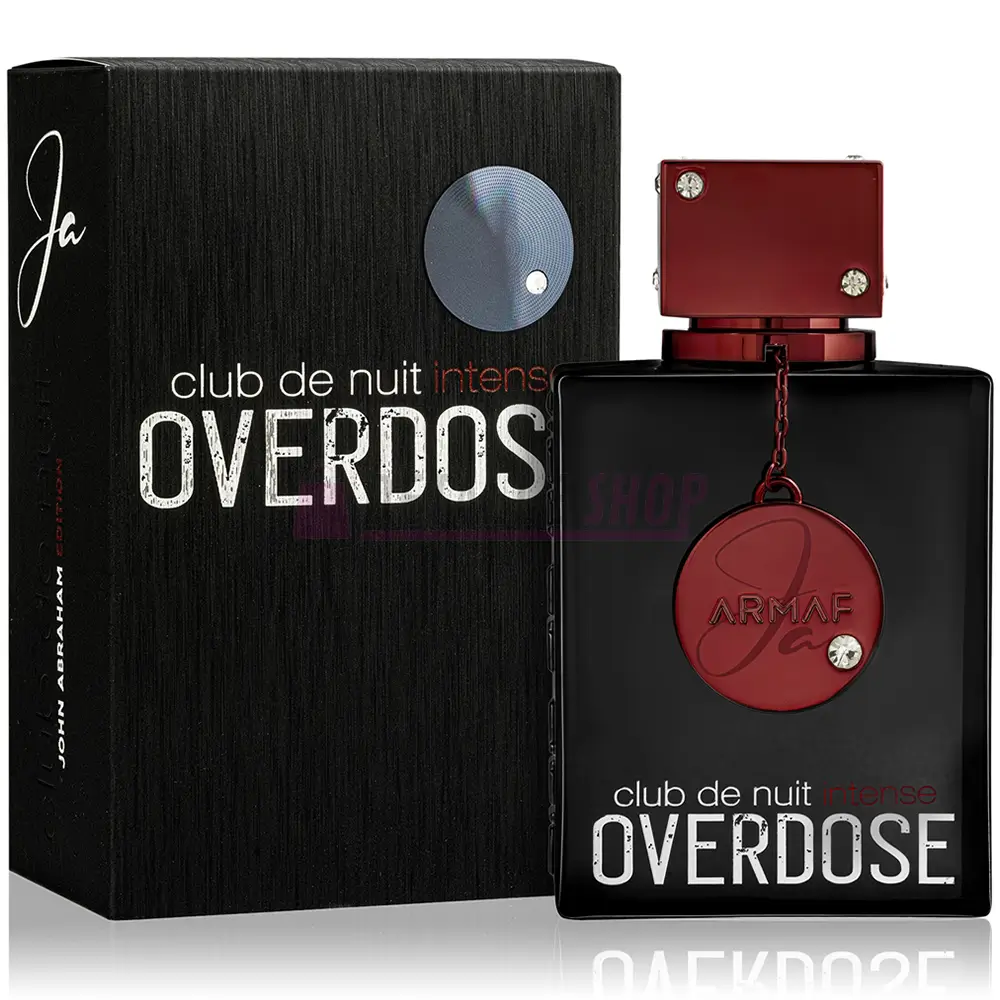 caja-frasco-club-de-nuit-overdose-extrait-armaf-de-parfum Caja y frasco del extrait de parfum masculino Club de Nuit Overdose de Armaf