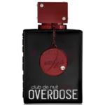 Frasco del extrait de parfum de hombre Armaf Club de Nuit Overdose