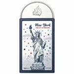 Frasco del perfume amaderado y floral Lattafa New York City of Dreams