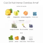 notas olfativas de Club de Nuit Intense Man Overdose Extrait de Parfum